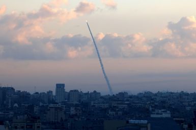 The rocket fire was launched from multiple locations in Gaza starting at 06:30 am