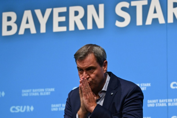 Markus Soeder, state premier of Bavaria, says the federal government is too soft on immigration
