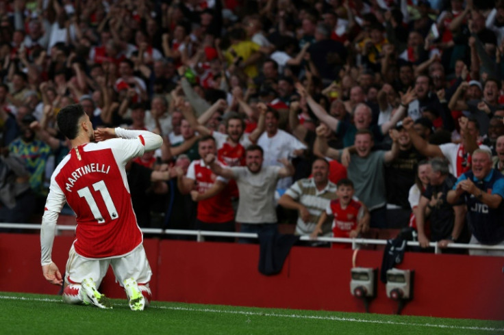 Gabriel Martinelli's goal for Arsenal beat Man City 1-0