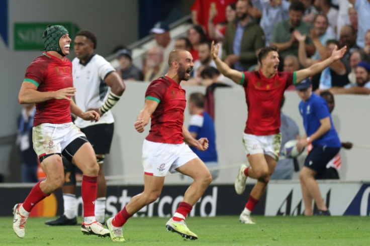 Portugal beat Fiji 24-23 to record their first ever win at a World Cup