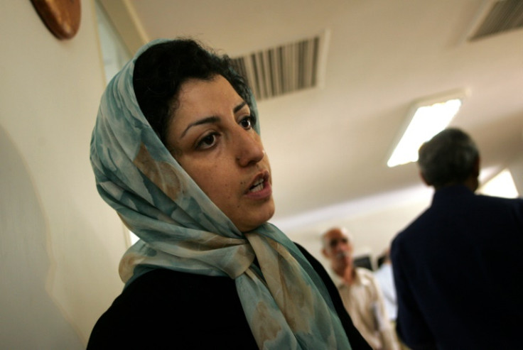 This year's Nobel Peace Prize was awarded to imprisoned Iranian women's rights campaigner Narges Mohammadi, seen here in 2007