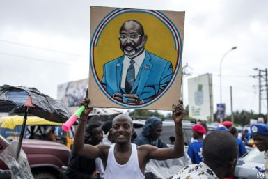 Liberian President George Weah faces 19 rivals in his bid for re-election