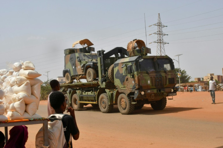 The withdrawal of France's troops from Niger was expected to cause logistical headaches for the French, with few safe routes out of a region plagued by myriad jihadist groups