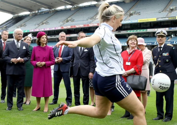 Beauden Barrett learned his cross-field kicking skills when he played Gaelic Football in Ireland