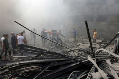 Whole neighbourhoods in Gaza have been flattened