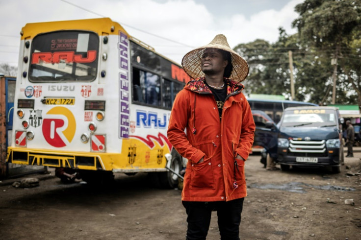 One of his signature products, however, comes from the Kenyan countryside: a conical basket woven by his grandmother, which he turned upside down and wore as a hat