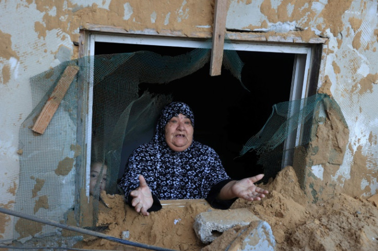 Gazans are unable to leave as the borders are shut and aid is not getting through