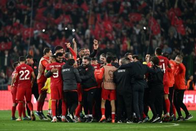 Turkey celebrate qualification for Euro 2024