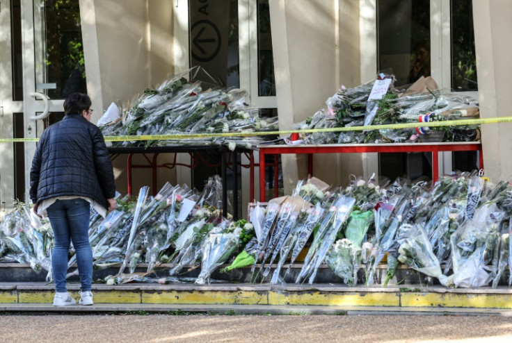 The attack came almost three years to the day after the October 16, 2020 beheading of teacher Samuel Paty