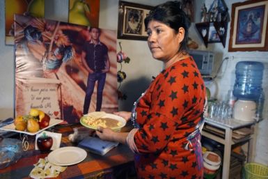Yadira Martinez has worked with the collective 'Hasta encontrarte' ('Until I find you') for four years looking for her son and other missing persons
