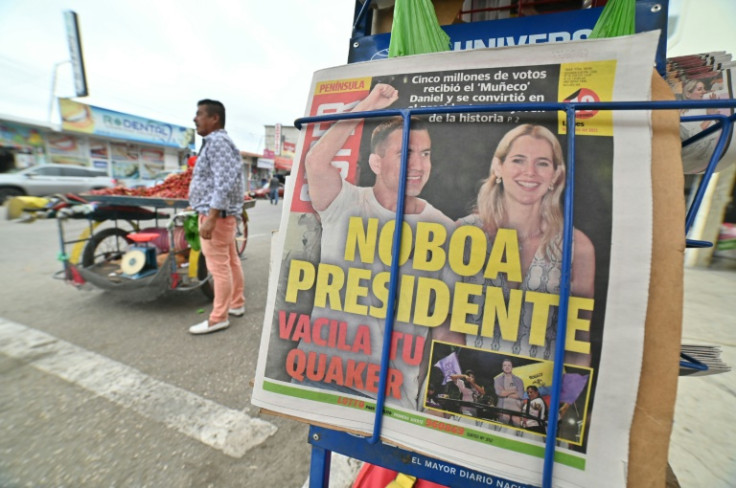 The new president-elect of Ecuador, Daniel Noboa, served two years served in parliament -- his only experience in politics