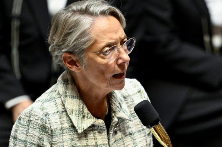French Prime Minister Elisabeth Borne expressed her anger at the group's stance