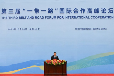Xi opened the forum with a speech promising Beijing would not engage in 'ideological confrontation, geopolitical games or bloc confrontation'