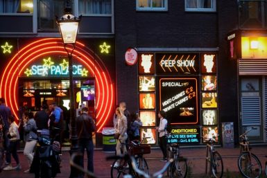 There are plans to move the famous red light district out of town