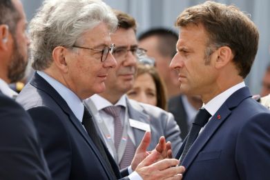 Breton was actually French President Emmanuel Macron's second choice as France's commissioner