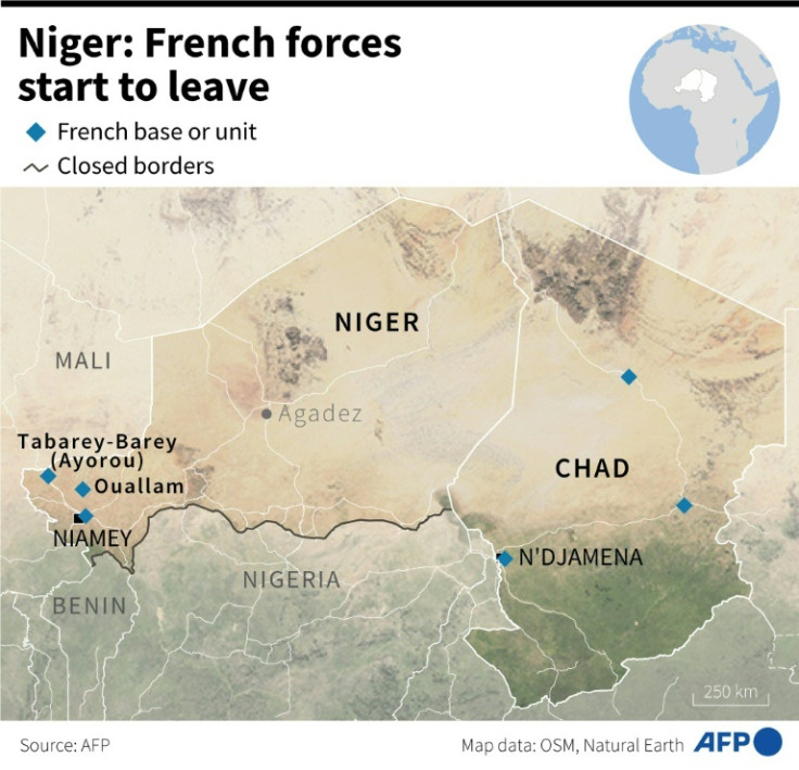 Niger: French forces begin withdrawal