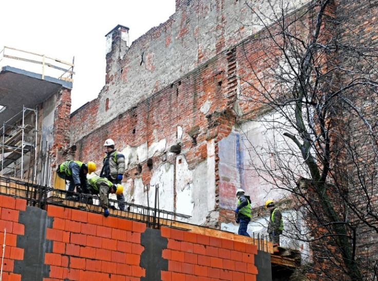 A fifth of the Ukrainian businesses that are sprouting up despite Poland's sluggish economy are in construction