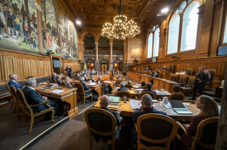 The upper chamber of parliament sits in the Federal Palace in Bern