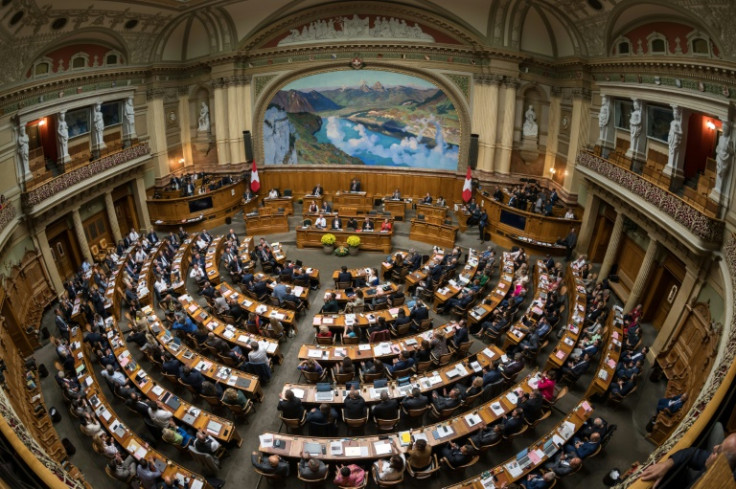 Switzerland's National Council, the lower chamber of parliament, has 200 elected lawmakers