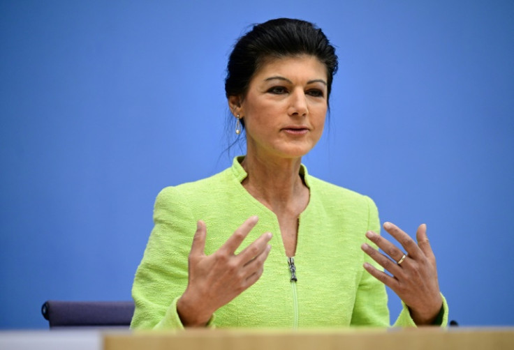 Wagenknecht has blamed the West and NATO for Russia's invasion of Ukraine