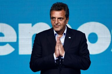 Argentine Economy Minister Sergio Massa came first with almost 37 percent ahead of Milei with around 30 percent of the vote