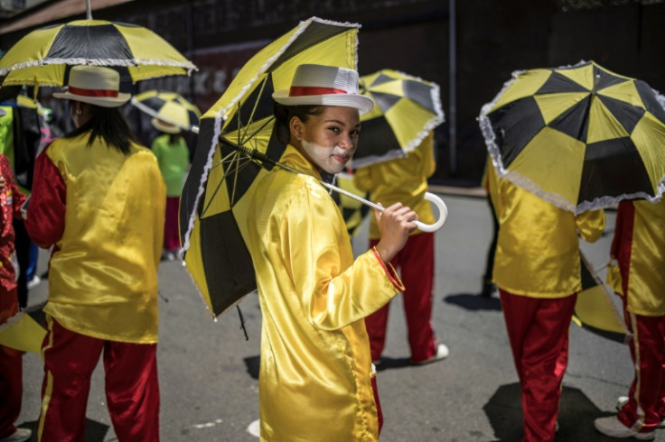 The "No Man's Land" procession was put together by South African artist William Kentridge