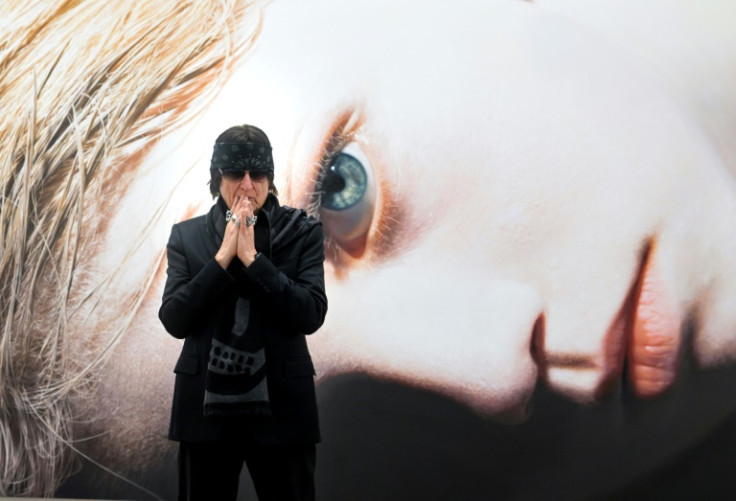 Austrian-Irish artist Gottfried Helnwein, who is famous for his hyperrealistic paintings