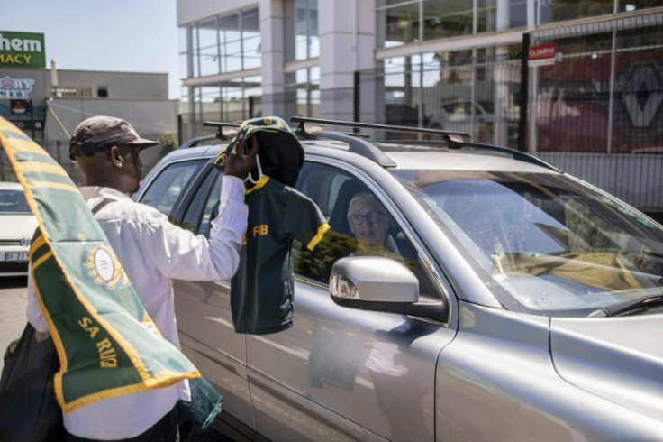 Springbok t-shirts have run out in many stores