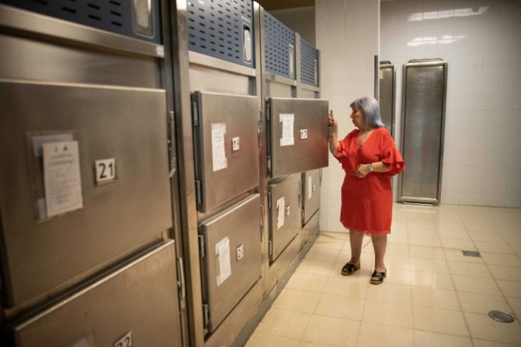 Forensic doctors collect and store DNA samples