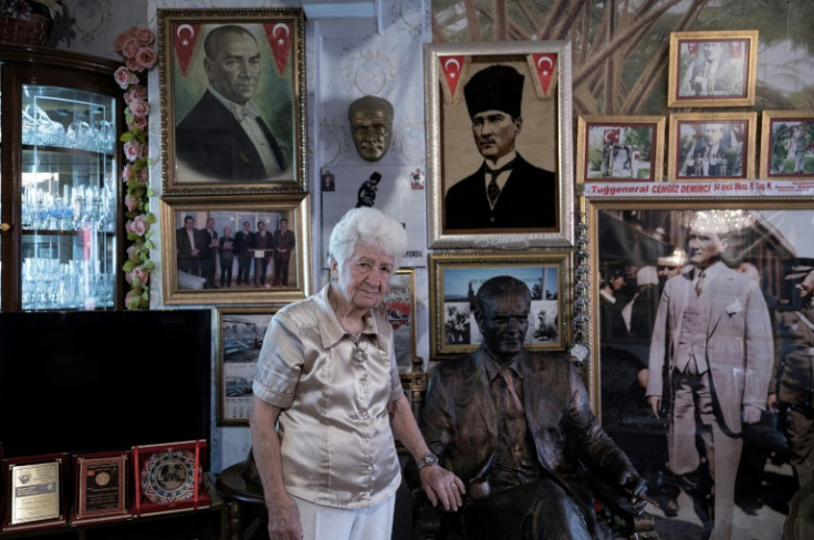 'He have us the republic as a gift,' Mukkades Kokeralp Cirak says of Turkish founder Mustafa Kemal Ataturk
