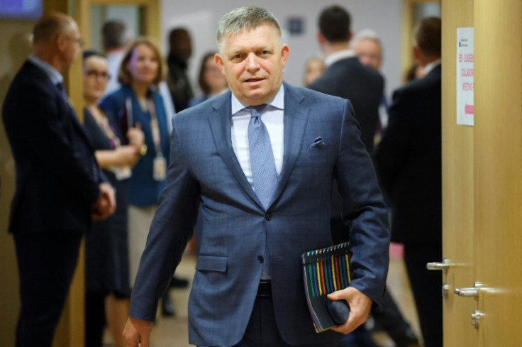 Slovakia's Prime Minister Robert Fico is attending his first EU leaders summit since assuming office earlier this week