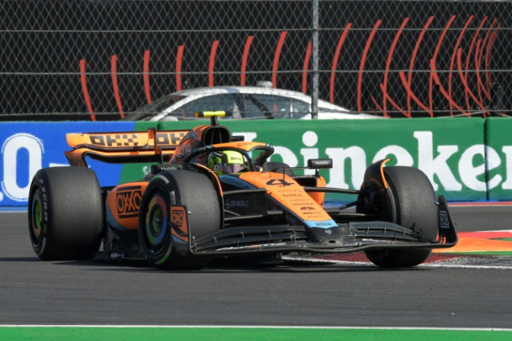 Lando Norris finished fifth after starting the race from 17th on the grid