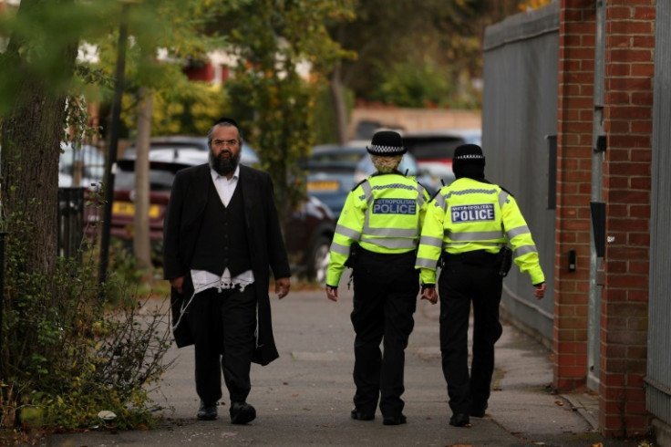 Police have stepped up patrols in Jewish areas