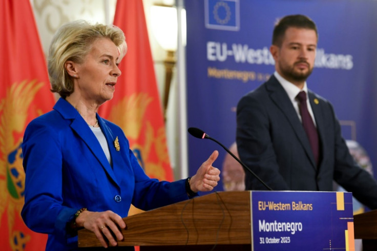 European Commission President Ursula Von der Leyen urged Montenegro to implement reforms in order to join the EU