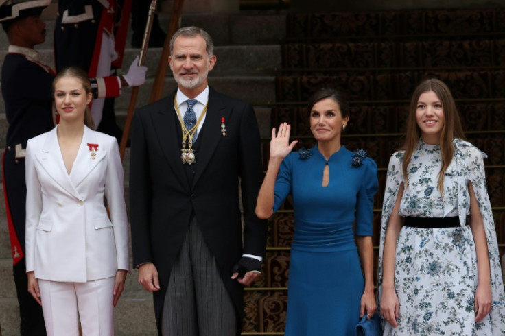 Leonor can legally succeed Felipe and automatically becomes head of state in the event of the monarch's absence