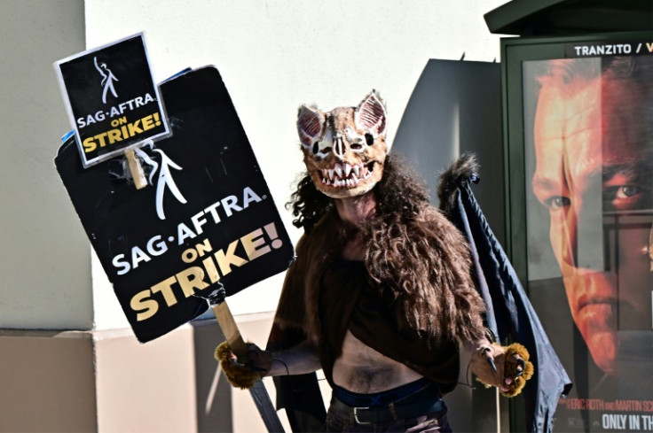 Striking SAG-AFTRA members were asked not to wear Halloween costumes that could be seen to promote lucrative film figures