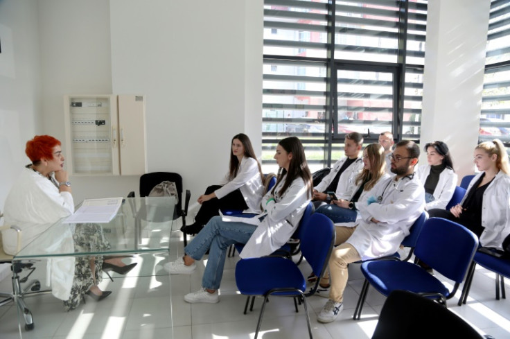'Working for a few years in a town, in a village, to serve your country, your people, is the most beautiful thing for a doctor,' Najada Como said