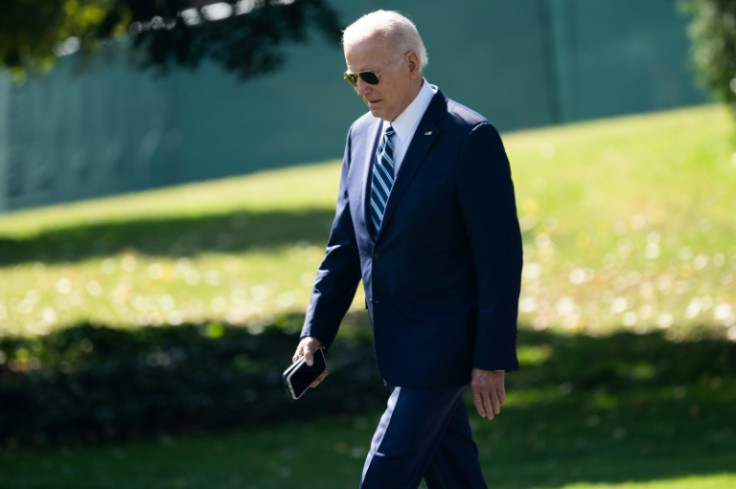 US President Joe Biden has been suffering from low approval ratings