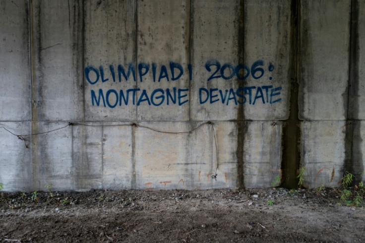 Anti-Olympic slogan