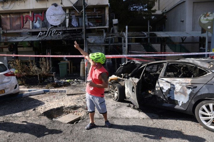 A rocket attack from Lebanon damaged vehicles and buildings in the Israeli city of Kiryat Shmona
