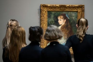 Looted art: Renoir's  "Portrait of Irene Cahen d'Anvers" at the the Kunsthaus Zurich