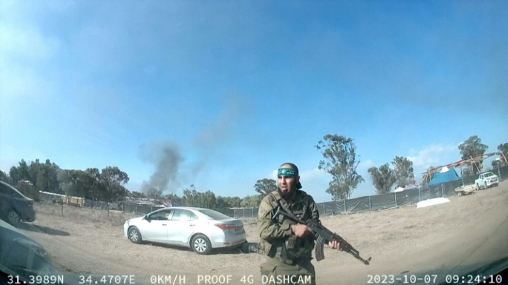 A Palestinian militant filmed at the Supernova music festival during the attack on October 7