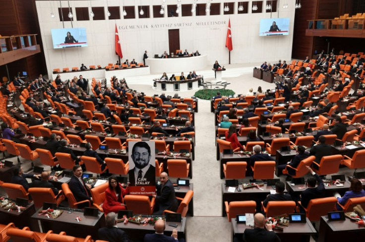 Turkey's two top courts are fighting each other over the fate of jailed elected MP
