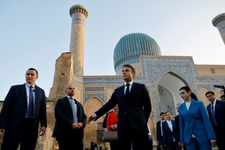 Putin's trip to Kazakhstan comes a week after French President Emmanuel Macron's visit