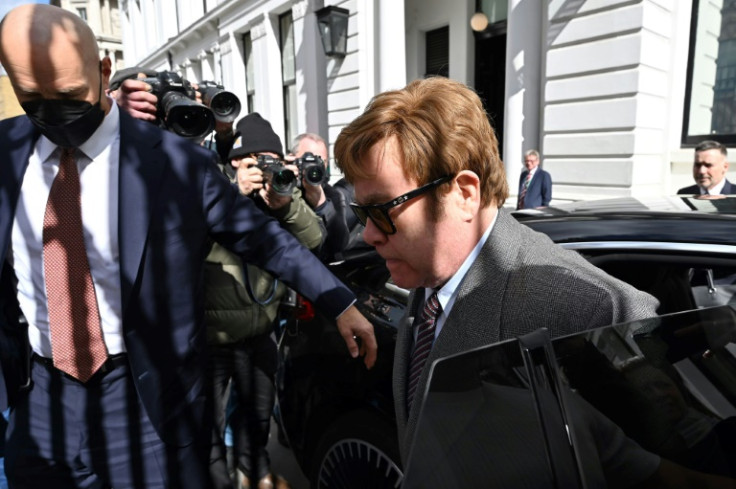 Singer Elton John is one of the six other claimants in the case
