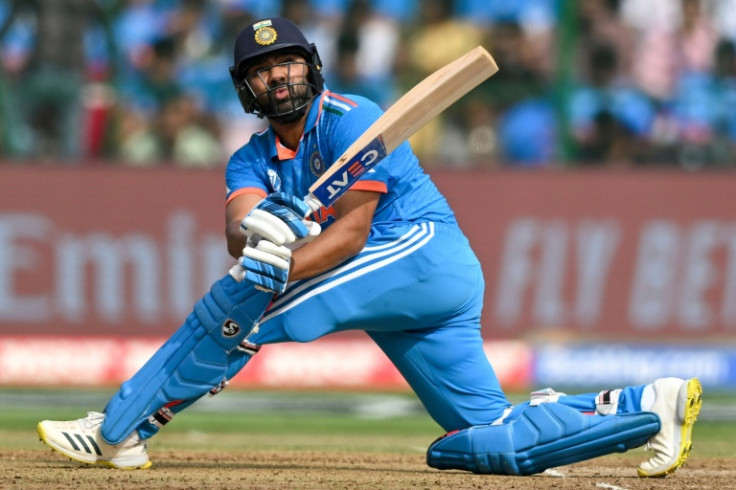 India's captain Rohit Sharma, averaging nearly 56 at the World Cup, is the only man to have scored three double-centuries in one-day internationals
