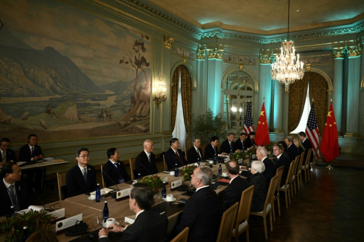 The ballroom where Biden and Xi met also featured in a key wedding scene in "Dynasty"