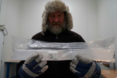 The frozen samples at the Ice Core Archive are unique, made up of compressed snow and not frozen water