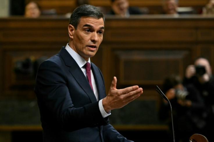 Sanchez has reached deals with several smaller parties to ensure he has the support of 179 MPs