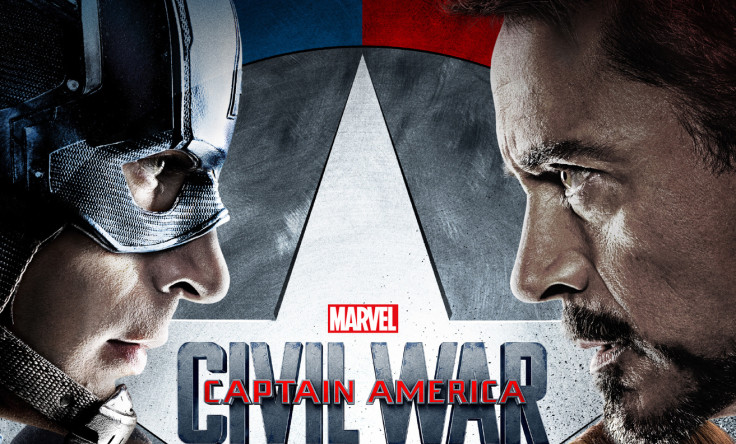 Captain America: Civil War 2016 official poster